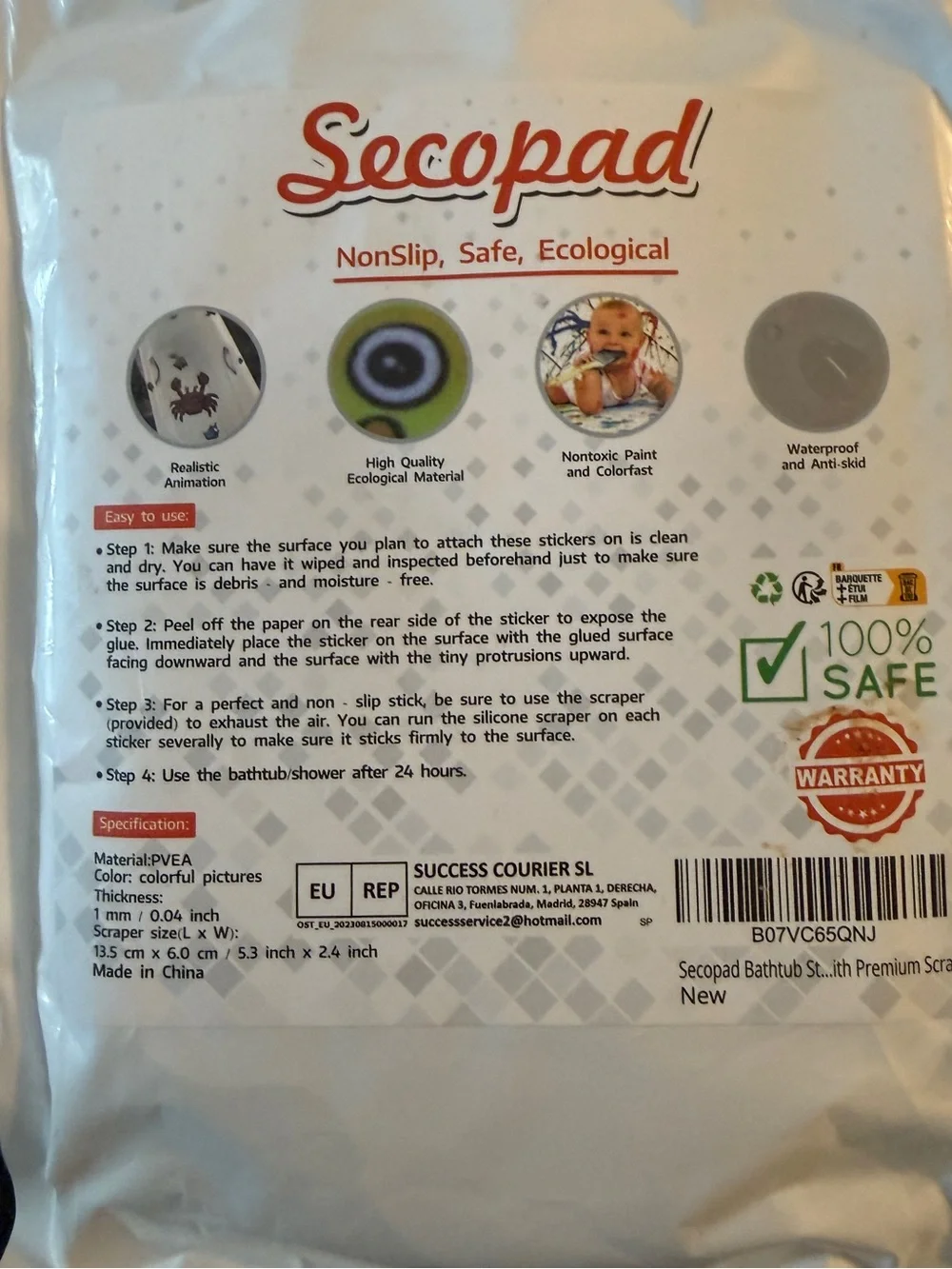 Anti Slip Stickers For Wet Surfaces